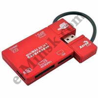 Кард-ридер внешний Aerocool AT-819 (+ SIM card), КНР