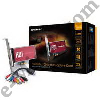 Оборудование для видеомонтажа AVerMedia DarkCrystal HD Capture SDK (PCI-Ex1, S-video/RCA-In/Component-In/HDMI-in), КНР