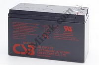 Аккумулятор для ИБП 12V/9Ah CSB HR-1234WF2, с высокой токоотдачей, КНР