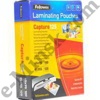 Пленка для ламинирования Fellowes 125 мкм Key Card (65х95мм) 100 шт. глянцевая (FS-53067), КНР