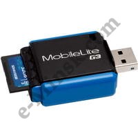 Кард-ридер внешний Kingston MobileLite G3 USB 3.0 Reader (FCR-MLG3), КНР