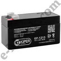 Аккумулятор для ИБП 12V/1.3Ah Kiper GP-1213 (F1), КНР