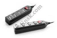 Хаб (концентратор) USB 4-портовый Kreolz HUB106, КНР