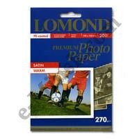 Фотобумага Lomond Premium (1106201) A6 (10x15), 270 / матовая / 20л, КНР