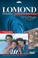 Фотобумага Lomond Premium (1103301) A4, 260 / полуглянец / 20л, КНР