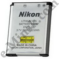 Аккумулятор для фотоаппарата, видеокамеры Nikon EN-EL19, КНР
