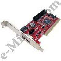 Контроллер для компьютера PCI (SATA, eSATA, IDE), КНР