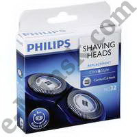 Лезвия, режущий блок (бритвенные головки) для бритвы PHILIPS RQ 32/20, КНР