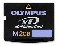 Флеш карта xD-Picture Card (xD) 2Gb Olympus Medium Speed, КНР