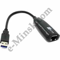   USB3.0 -> RJ45 10/100/1000 / 5bites (UA3-45-01BK), 