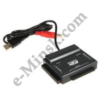 Переходник-адаптер для подключения жесткого диска HDD 2.5" и 3.5" SATA/IDE в USB 2.0 AgeStar FUBCP, КНР