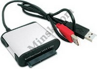 Переходник-адаптер для жесткого диска SATA - USB 2.0 AGESTAR SUBCA, КНР