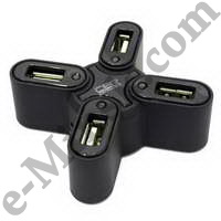 Хаб (концентратор) USB CBR CH133 USB2.0 Hub 4 port