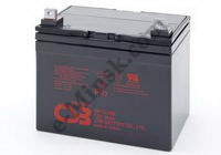    12V/34Ah CSB GP-12340, 