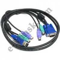    KVM Switch PS/2 D-Link DKVM-CB5, 