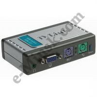 Переключатель KVM Switch D-Link KVM-121 (2-портовый, PS/2), КНР