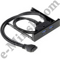  () USB Espada EBrFr-2USB3 USB3.0 2-port Front Panel (     3.5")