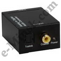   Espada EDH-TR/R Toslink + RCA(Coaxil) - 2xRCA, 