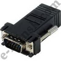  VGA    Extender Espada EVGAM to RJ45F (VGA 15M- RJ45F,  20), 1, 