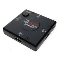 Видеопереключатель (Video Switch) 3 x Espada HSW0301SS HDMI Mini Switcher (3in - 1out, 1.3b), КНР