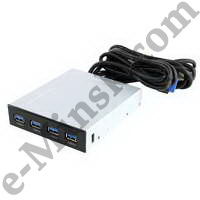  () USB Espada USB(3)-4PORT-AD USB3.0 4-port Front Panel (     3.5")