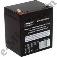    12V/5Ah Exegate EXS1250 (12V, 5Ah), 