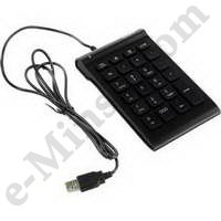 Цифровая клавиатура для ноутбука, бухгалтера Genius Numpad i130 Black <USB> 23 кнопки (31300003400)