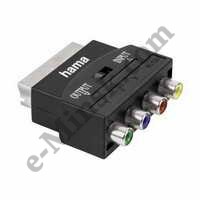   ,   . Hama YUV+video SCART(m)-4RCA(f) 1  (H-122240), 