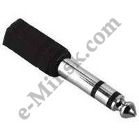  Hama 00122386 miniJack 3.5 (f) - Jack 6.3 (m)  (H-122386), 