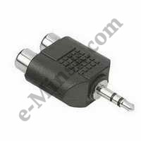  Hama H-48909 2RCA "" (f) - 3.5  Jack (m)   , 