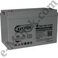    12V/100Ah Kiper GEL-121000, 