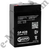 Аккумулятор для ИБП, игрушек 6V/2.8Ah Kiper GP-628, КНР