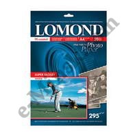 Фотобумага Lomond Premium (1108101) A4, 295 / суперглянец / 20л, КНР