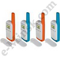   () Motorola Talkabout T42 Quad pack,   4, 