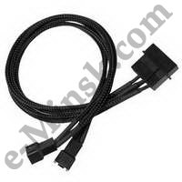   Nanoxia 4-pin MOLEX  2 x 3-pin, 30,   (NX42A30), 