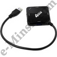  () USB Orient BC-308B USB3.0 Hub 4-port