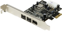 Контроллер для компьютера PCI-E - IEEE 1394b (FireWire), 6pin/9pin