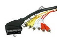  SCART - 6 RCA (), 1,5, 