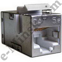   RJ-45, , .5E,  Keystone TWT LAN-KCP45S5E, 