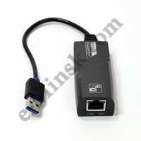Сетевая карта USB3.0 -> RJ45 10/100/1000 Мбит/с VCOM DU312, КНР